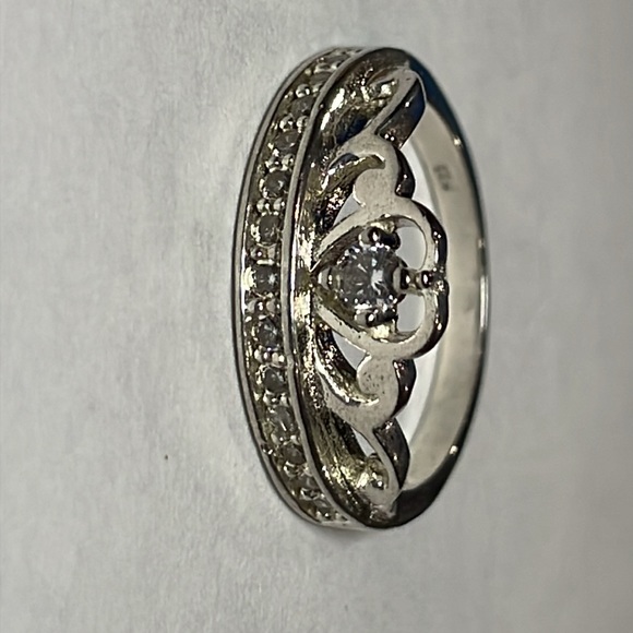 Crown ring stamped 0.925 - Picture 3 of 4